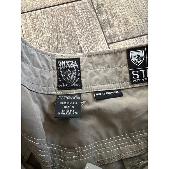 Kuhl Liberator Convertible Men's Khaki Stealth Pants Size 38X34 - Picture 7 of 7
